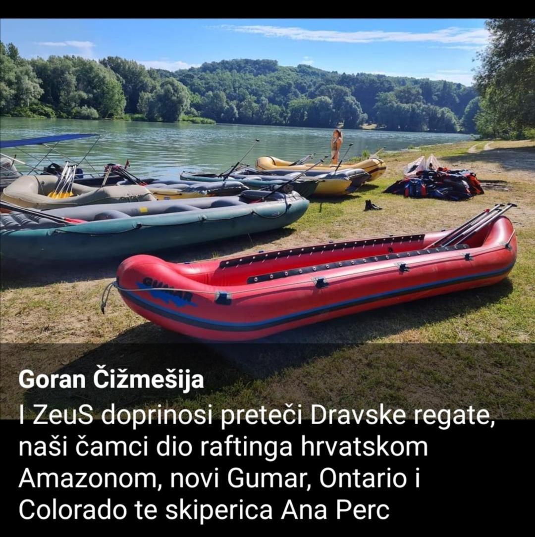 Appartement Drava 1 Donja Dubrava Bagian luar foto